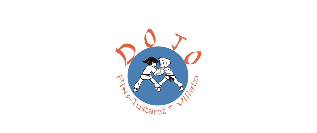 Logo DOJO PINS JUSTARET VILLATE